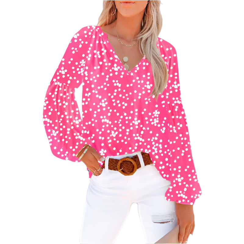 Oslo Éclat™ CoralBloom Blouse