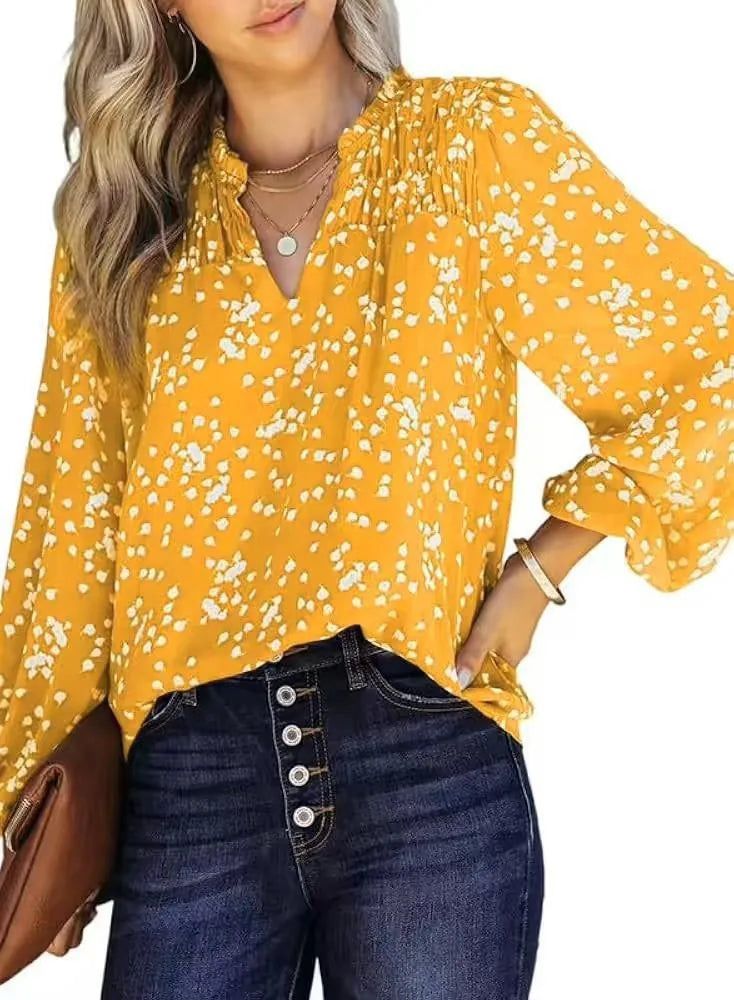 Oslo Éclat™ SilverBloom Blouse