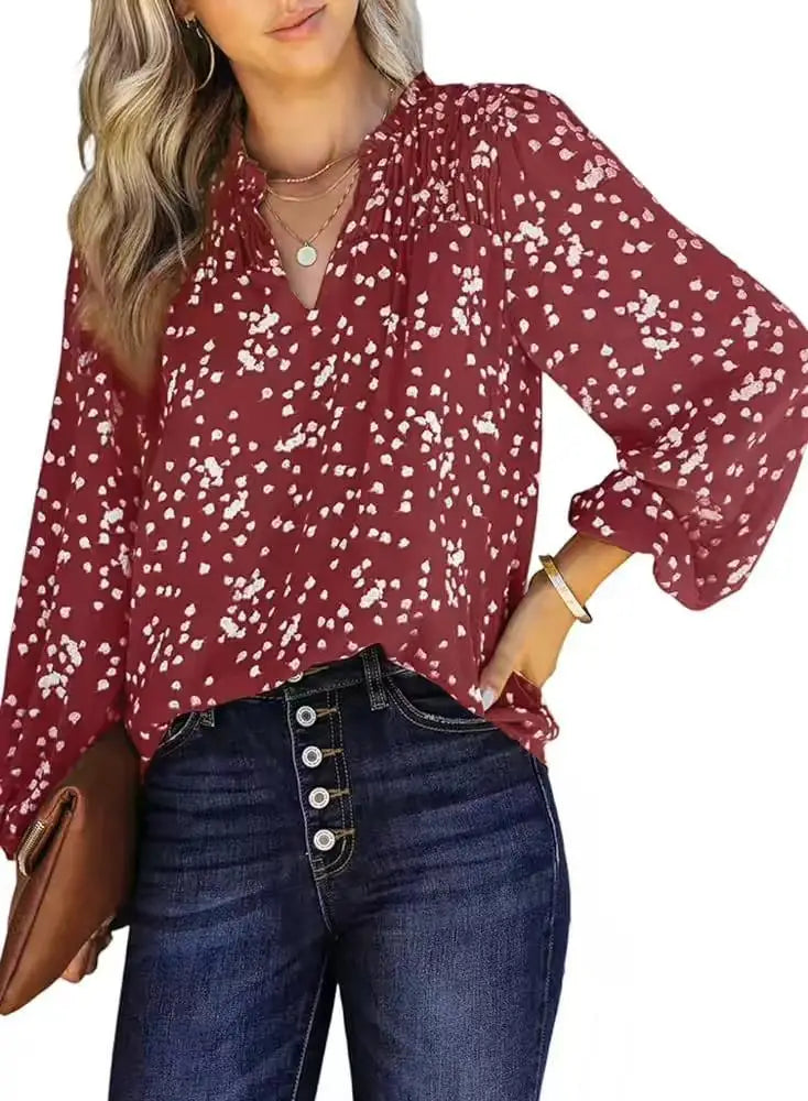 Oslo Éclat™ SilverBloom Blouse