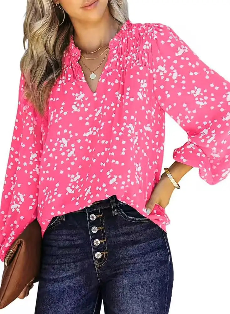 Oslo Éclat™ SilverBloom Blouse