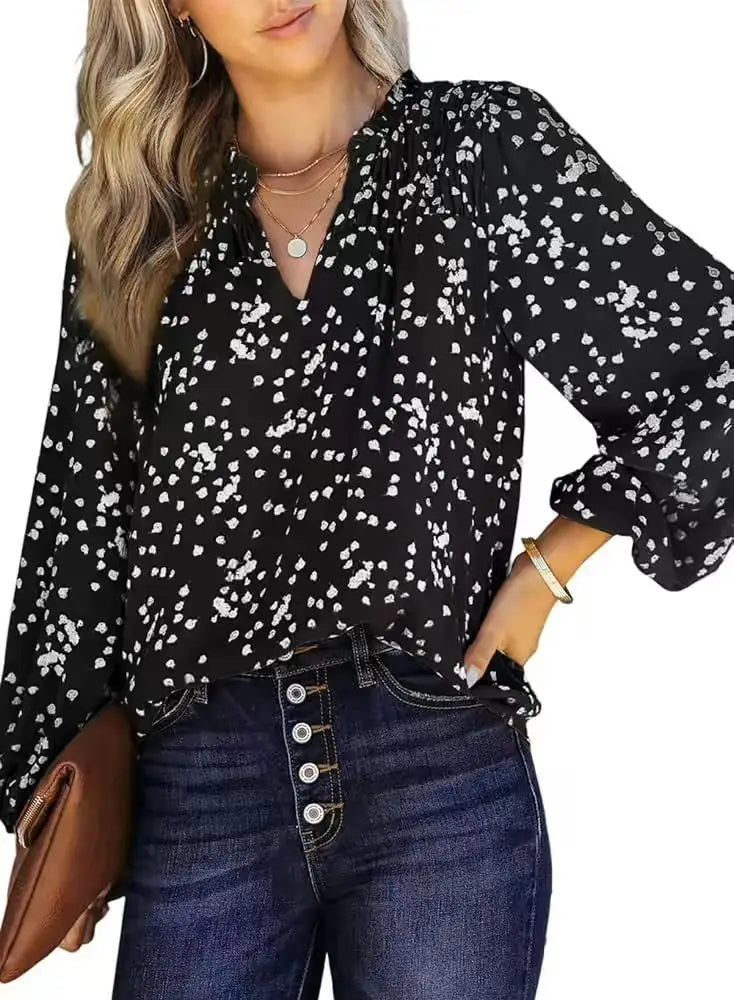 Oslo Éclat™ SilverBloom Blouse