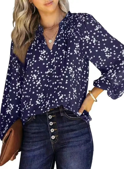 Oslo Éclat™ SilverBloom Blouse